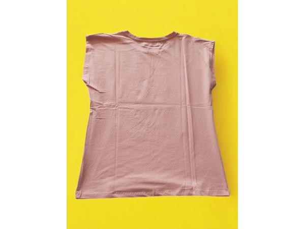 Glo-story t-shirt roze tijger S/36