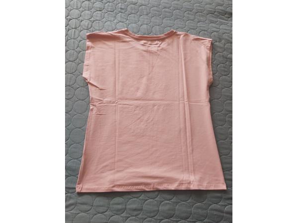 Glo-story t-shirt roze tijger S/36