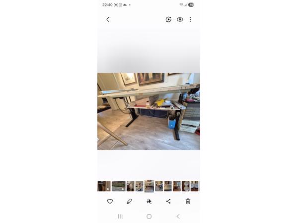 Authentieke tekentafel