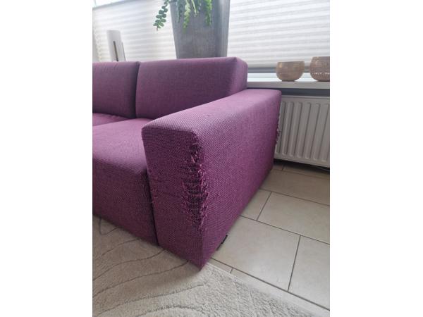 Heerlijk zittende hoekbank