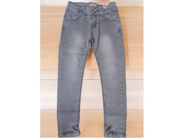 Grace Skinny Stretchy jeans grijs 134