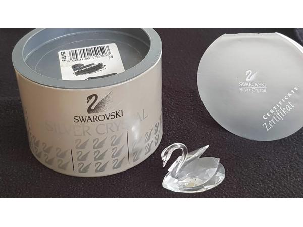 Swarovski Zwaan klein met doos en certificaat