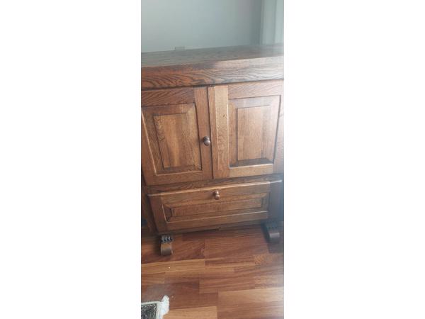 Mooie houten tv kast