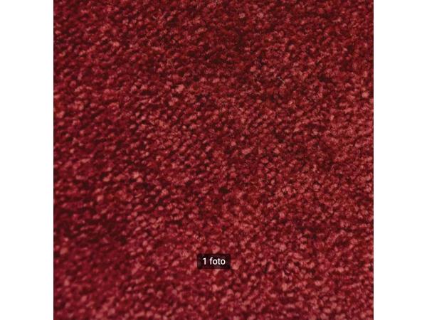 Tapijt (nieuw) reststuk Pino Bordeaux rood 140x140cm