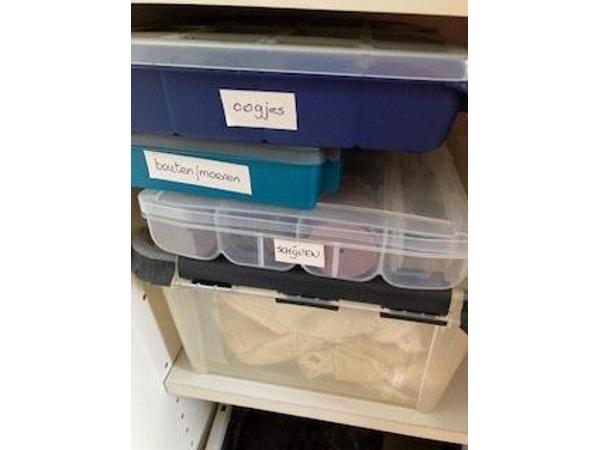 Beren maken, diverse materialen, teveel om op te noemen