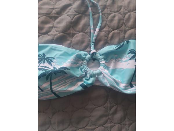 3 delige bikini set turquoise 2XL