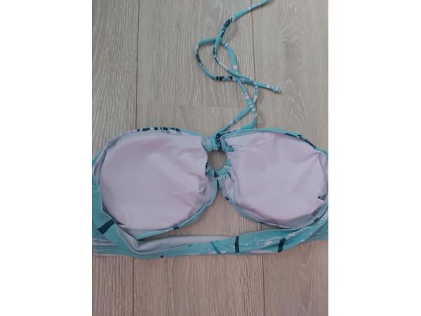 3 delige bikini set turquoise 2XL