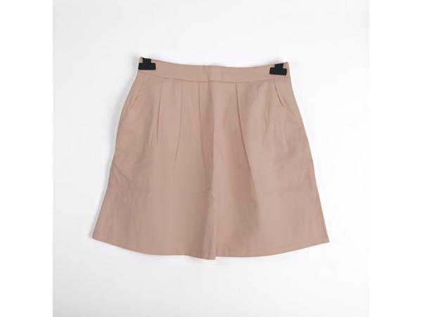 Meisjes plooi rok lichtroze 170