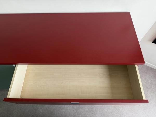 Dressoir Bordeaux rood mdf 180 cm