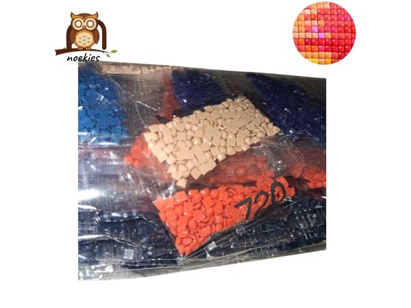 nr 1 Diamond Painting wolf 50x40cm (vierkant)