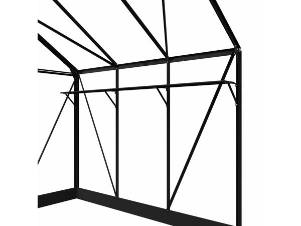 Tuinkas Mary I zwart VG 3mm