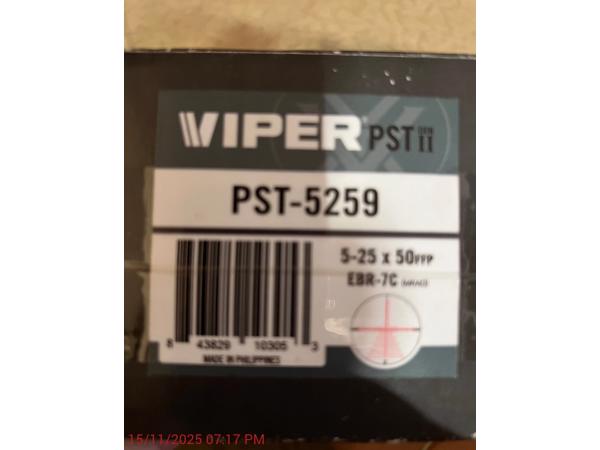 Richtkijker Vortex Viper PSTII 5-25x50