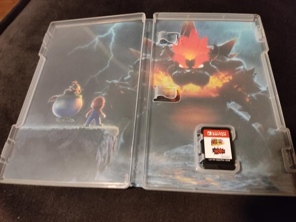 nintendo switch game super mario 3D + browers fury