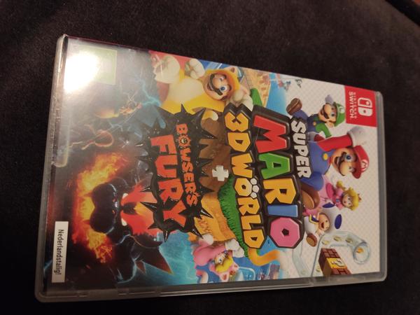 nintendo switch game super mario 3D + browers fury
