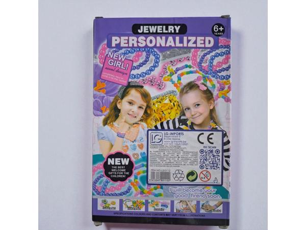 Maak je eigen armband paars vanaf 6 jaar