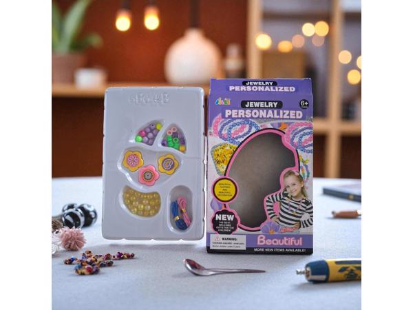 Maak je eigen armband paars vanaf 6 jaar