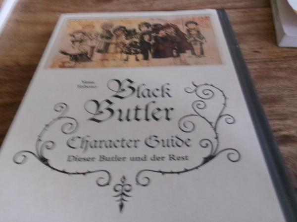 Black Butler Character Guide Hardcover - Yana Toboso