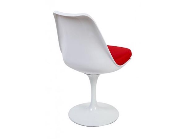 stoel design Tulip Saarinen glanzend kussen hoogte 5 cm