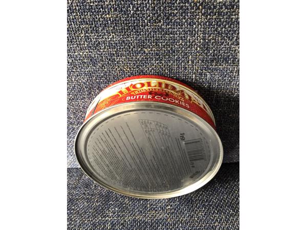 Koektrommel Holiday traditional butter cookies blik