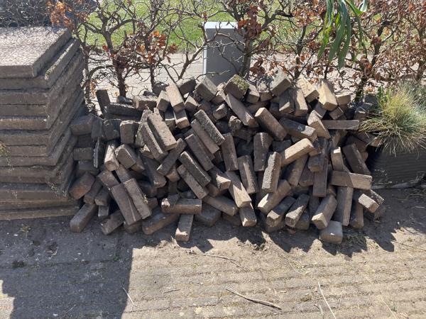 Tuintegels en waaltjes