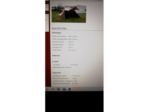 De Waard tent Albatros junior