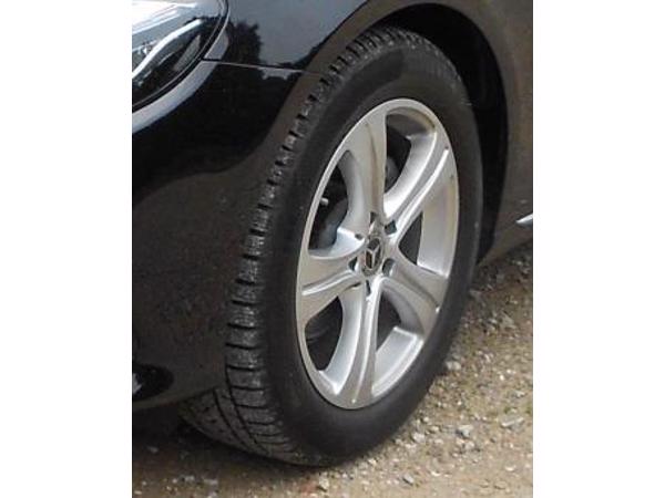 Lichtmetalen velgen + banden 17” voor mercedes E winterset
