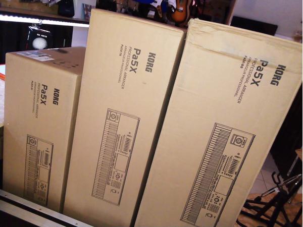 Korg Pa5X, Korg Pa4X, Korg Pa4X MG2 Edition, Korg Pa1000 MG
