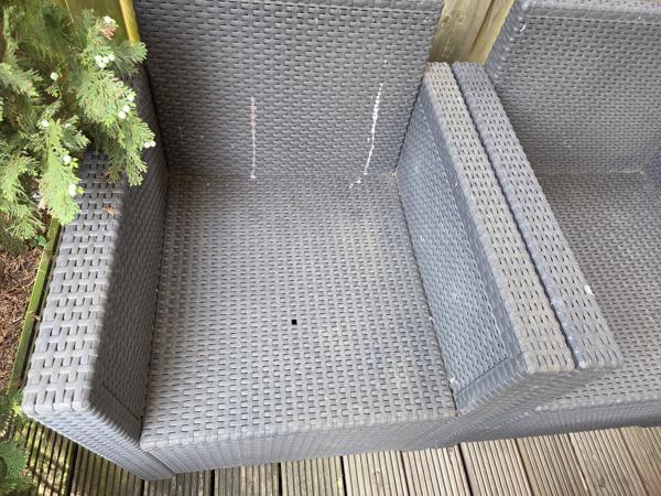 Tuinset met kussens
