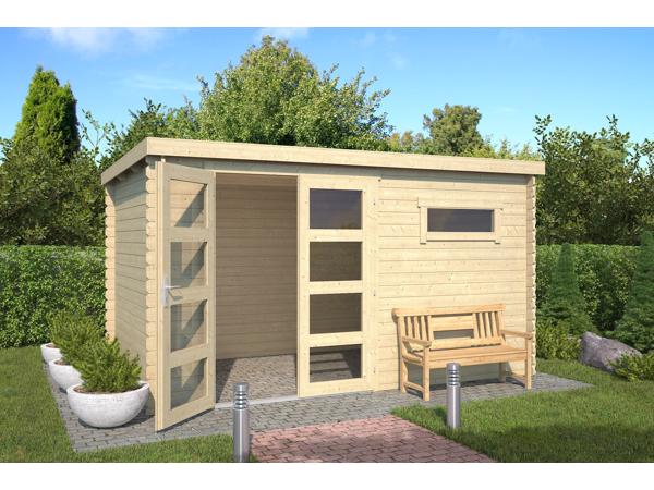 Blokhut Timian 380x230 Onbehandeld vuren