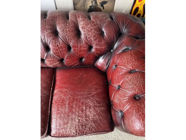 gebruikte Chesterfield bank 2,5 zits