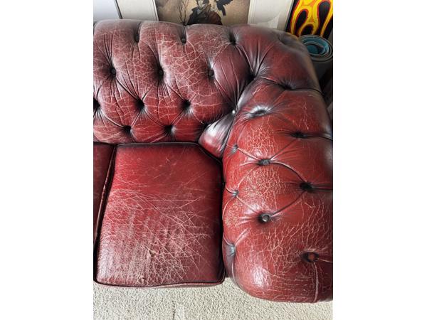 gebruikte Chesterfield bank 2,5 zits