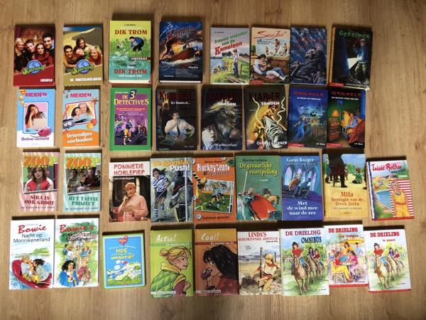 Boeken leeftijd 7 t/m 12 jaar los te koop
