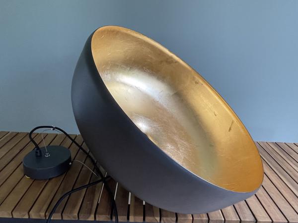 Lamp met een gouden randje