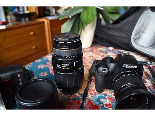 canon eos 1000 digitale reflexcamera set