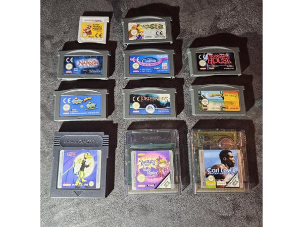 11 Nintendo games lot Gameboy/3DS/Advance