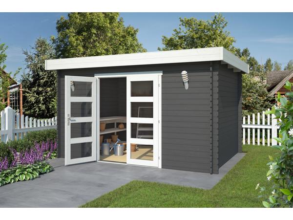 Blokhut Mikkel 380x275 Onbehandeld vuren