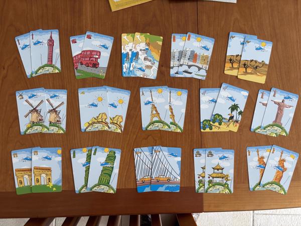 KLM memory game geheugenspel nieuw