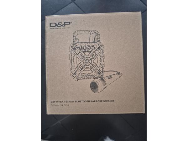 D&P Karaoke Speaker met Bluetooth en Microfoon