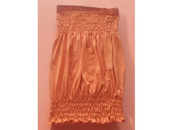 Elastische top oranje one size