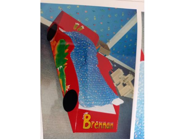 Stukken om kinderbedden te bouwen