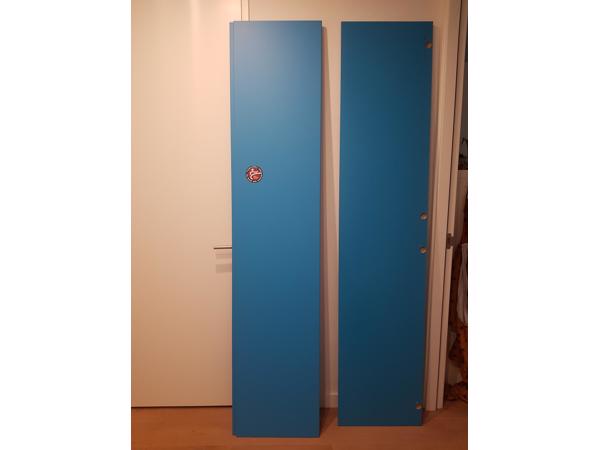 Kastdeuren Ikea Komplement - blauw (2x)