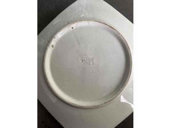 Vintage decoratief bord