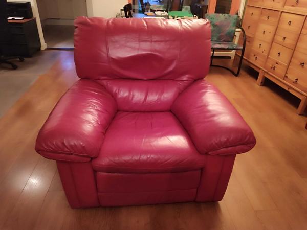 Rode fauteuil