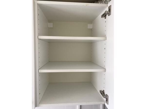 Complete kleine keuken (270cm boven, 150cm onder)