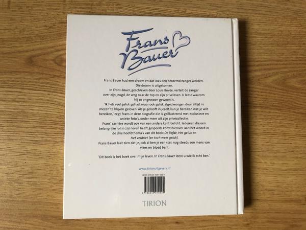 Frans Bauer biografie ( Tirion) door Louis Bovee