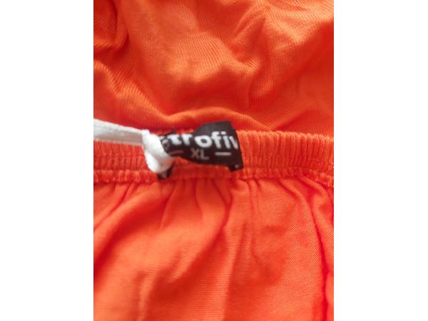 Metrofive playsuit offshoulder glitter oranje XL