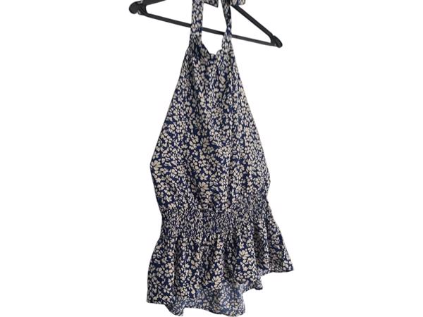 Gomorn halter top blauw XL