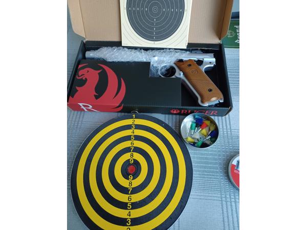 Ruger Mark 4 luchtpistool nieuw.starters pakket