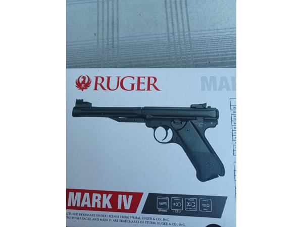 Ruger Mark 4 luchtpistool nieuw.starters pakket