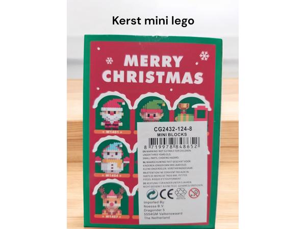 Kerst blokken speel set kerst sok en kerstbellen - cadeau ti